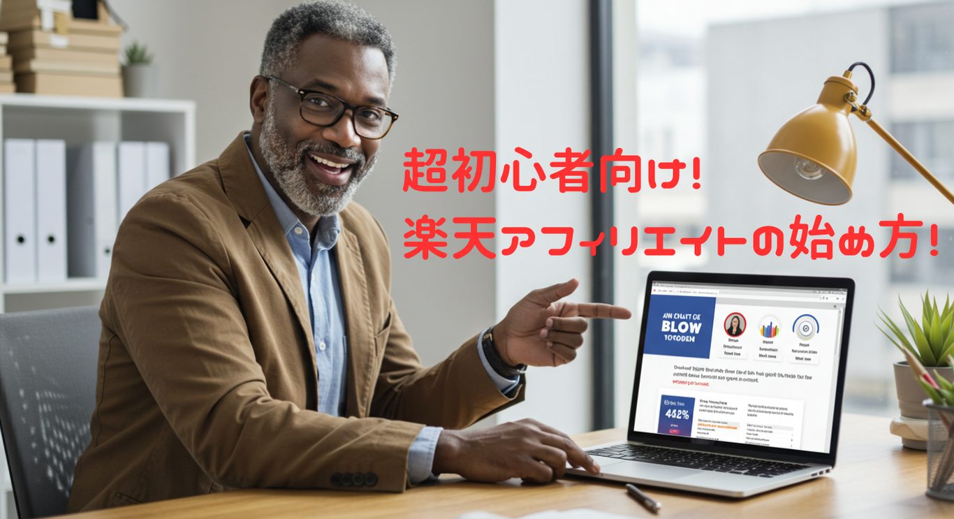 超初心者向け！ 楽天アフィリエイトの始め方！
